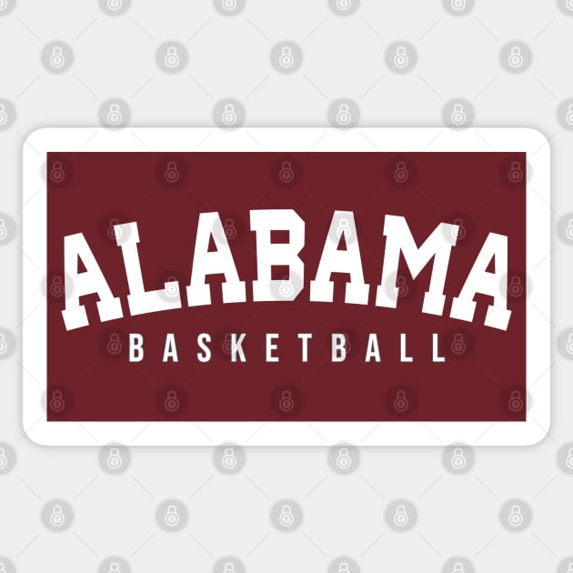 Alabama Basketball Sticker by BVHstudio